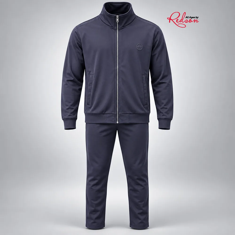 Nike Navy Blue Full Zip Tracksuit Set