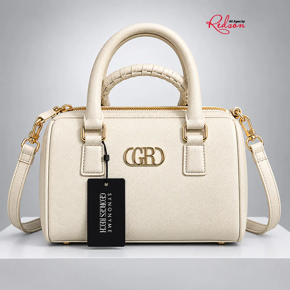 Synonyme Georges Rech Monogram Structured Handbag