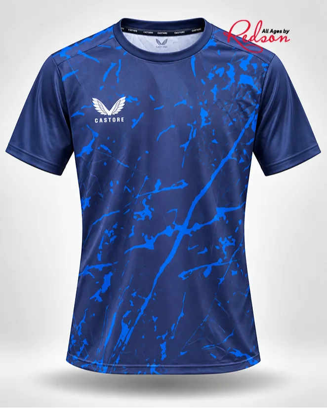 Castore Blue Graphic Performance T-Shirt