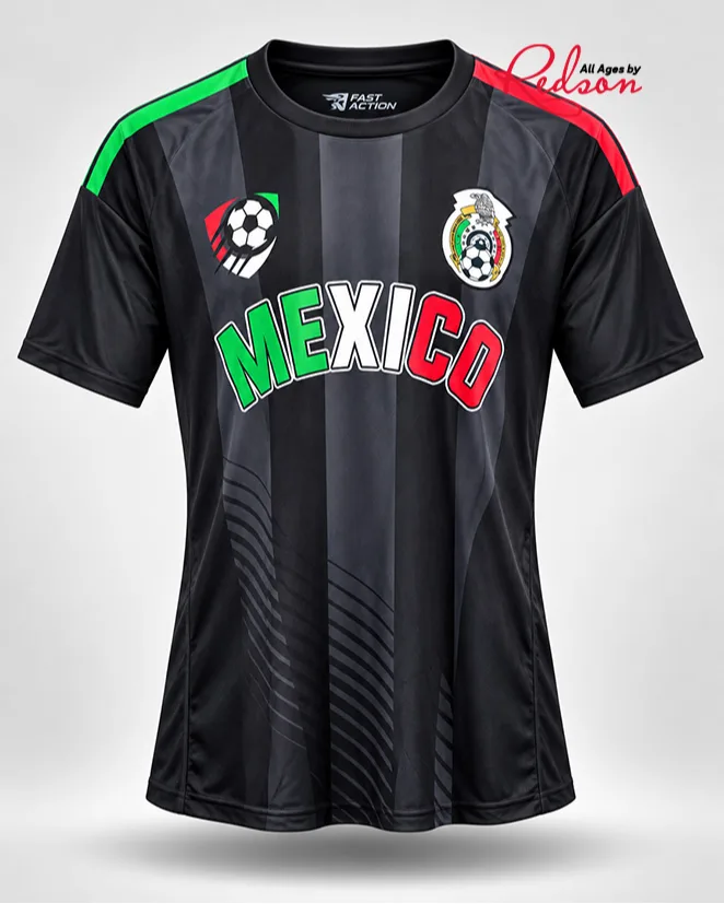 Fast Action Mexico Football Jersey