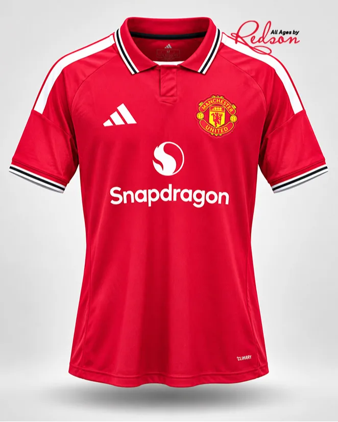 Manchester United Adidas Home Jersey