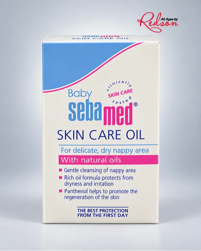 Sebamed Baby Skin Care Oil For Delicate, Dry Nappy Area
