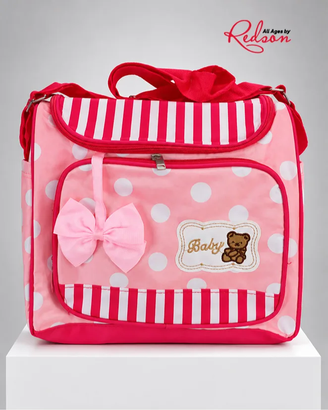 Pink Baby Changing Bag (Medium Size)
