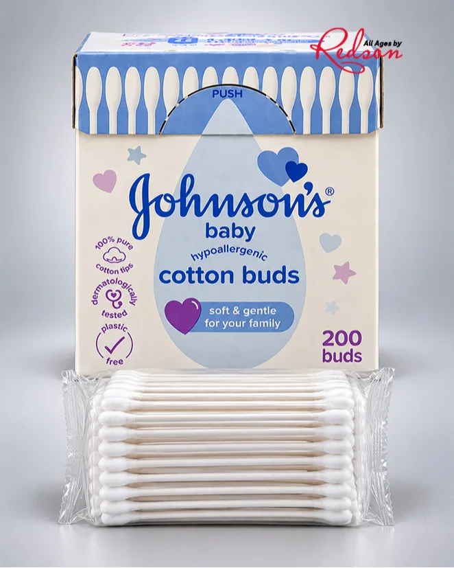 Johnson’s Baby Cotton Buds – 200 Buds