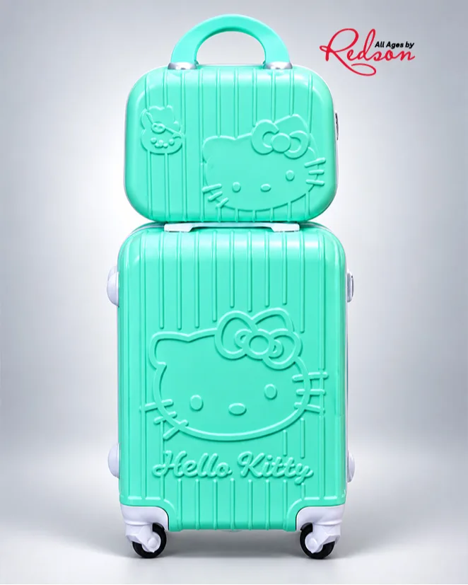 Hello Kitty Kids’ 2-Piece Luggage Set