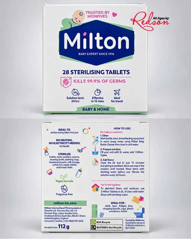 Milton Sterilising Tablets Baby & Home
