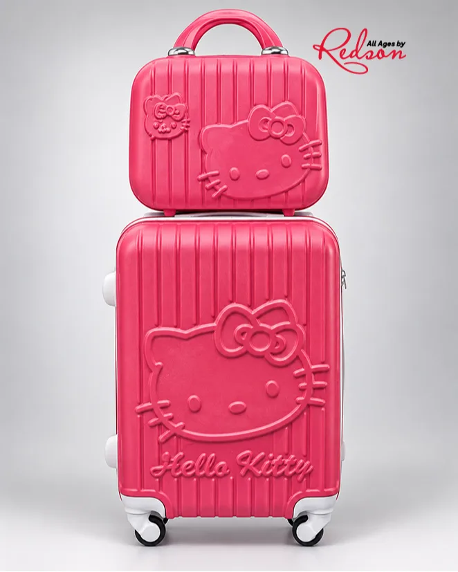 Hello Kitty Kids’ 2Piece Luggage Set Pink