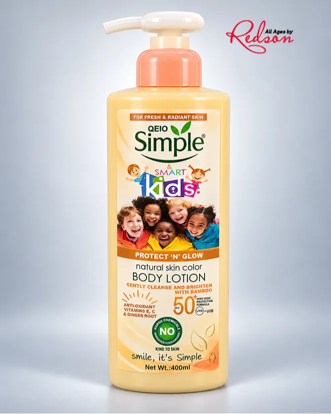 Simple & Smart Kids Protect ‘N’ Glow Natural Skin Color Body Lotion