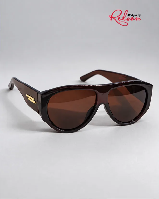 Classic Oversized Brown Tortoiseshell Sunglasses