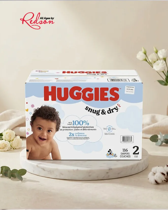 Huggies Snug & Dry Diapers Size 2