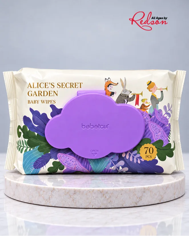 Bebetour Alice’s Secret Garden Baby Wipes
