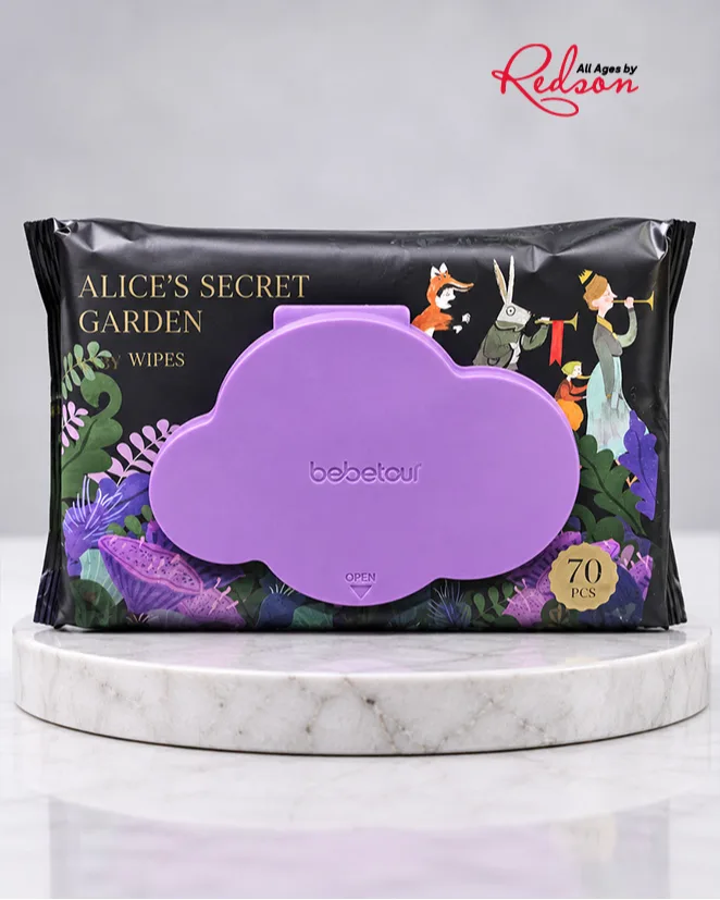 Bebetour Alice’s Secret Garden Baby Wipess