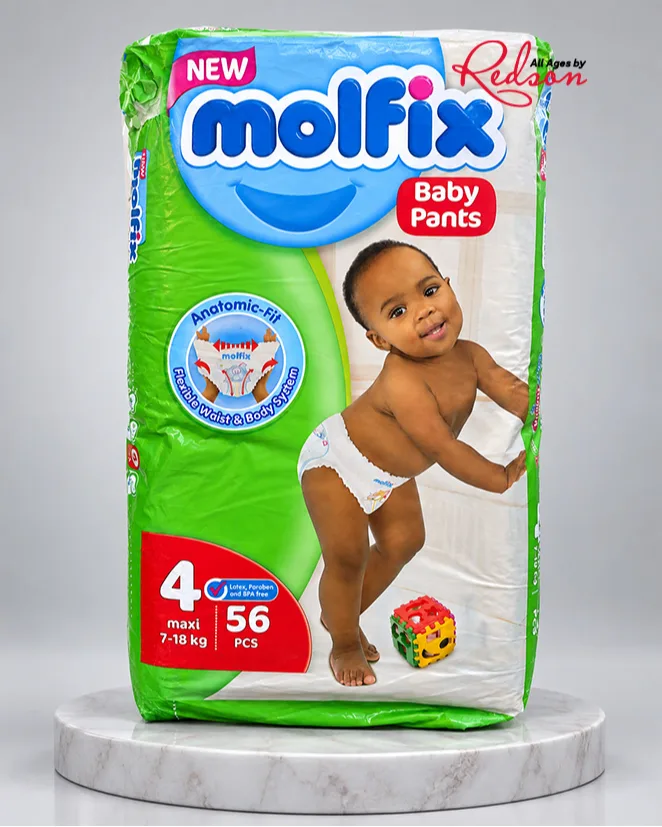 Molfix Baby Pants Size 4 Maxi