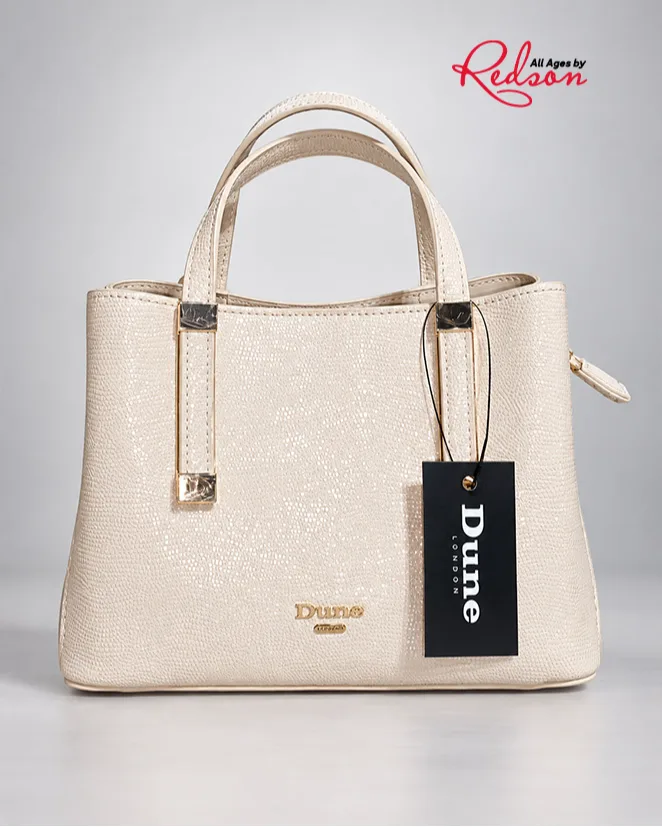 Dune London Textured Tote Bag Cream