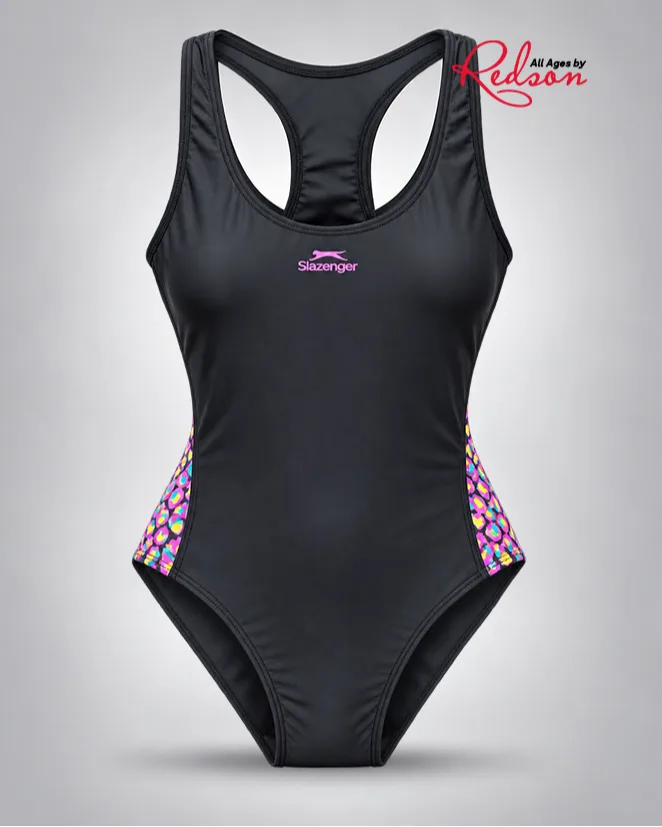 Slazenger Girls’ Racerback One Piece Swimsuit