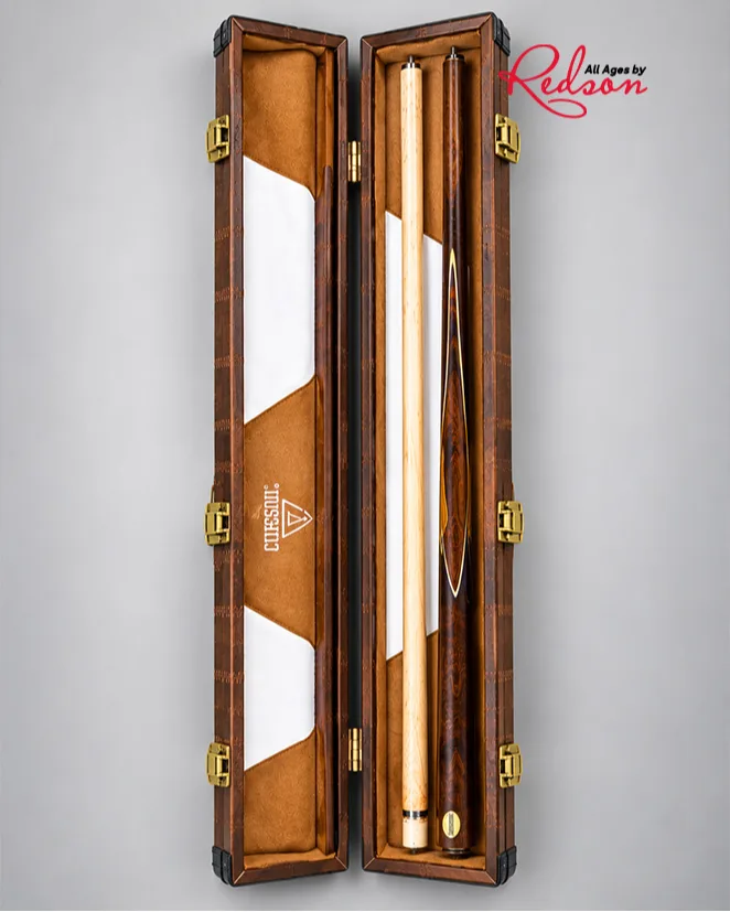Cuetec 2 Piece Pool Cue Set With Protective Case