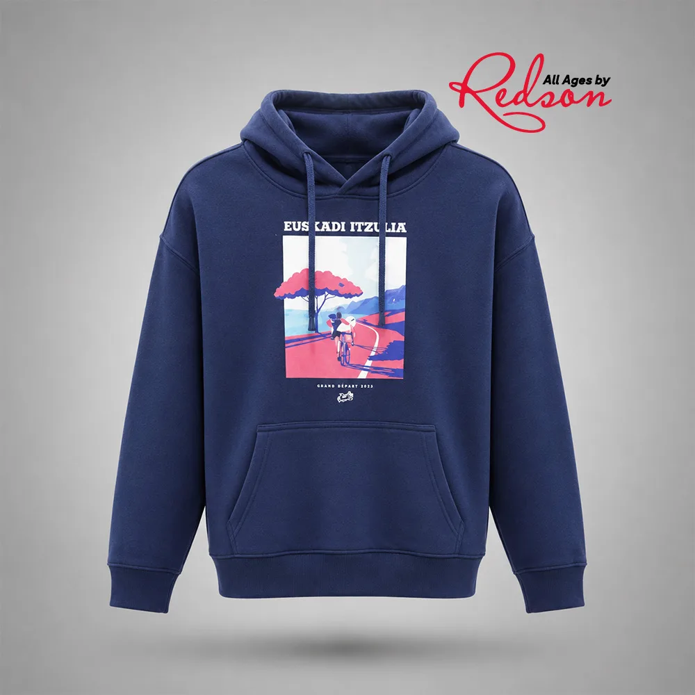 Kids’ Navy Blue Tour De France Graphic Hoodie
