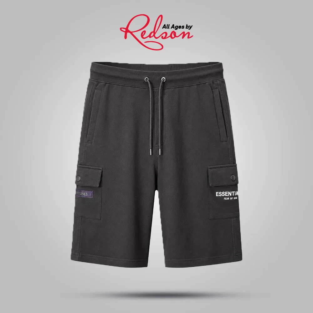 Men’s Black Essentials Cargo Shorts