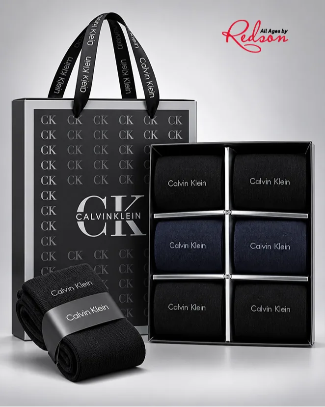 Men’s Calvin Klein 6-Pair Socks Gift Set