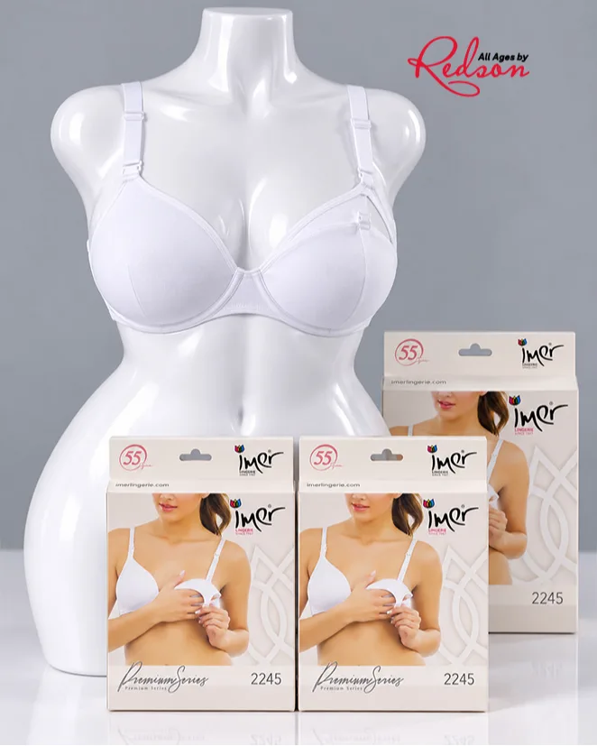 Women's White Underwire Bra Premium Series 2245